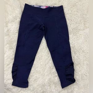 Lululemon Athletica Navy Capris